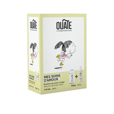 Ouate-Coffret-Mes-Soins-Damour-Soins-peau-Enfant-creme-et-nettoyant-boite