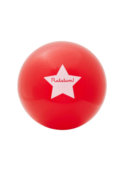 ratatam-grand-ballon-22cm-uni-rouge