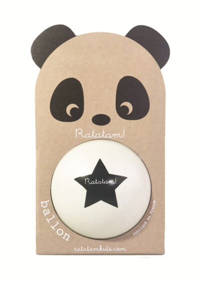 ratatam-petit-ballon-12cm-panda-blanc-etoile-noir-boite