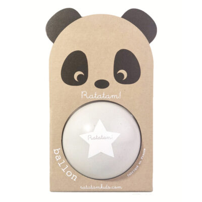 ratatam-petit-ballon-12cm-panda-grise-etoile-blanche-boite