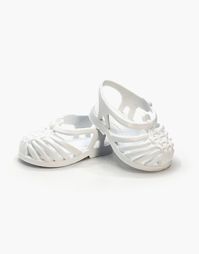 Minikane-accessoires-poupee-gordis-chaussures-meduse-sun-couleur-blanc