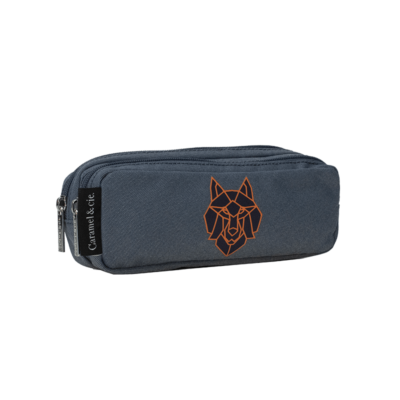 caramel-et-cie-trousse-double-Loup-bleu