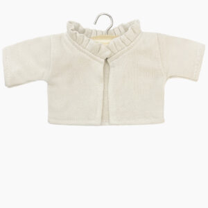 Cardigan Claudia en molleton lin