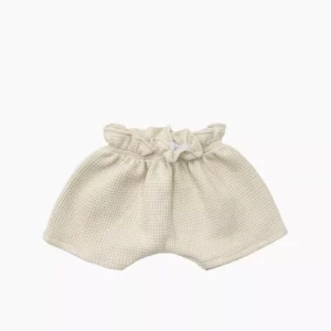 Short Lili Maille Nid d’Abeille Vanille