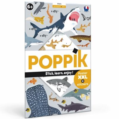 poppik-affiche-poster-stickers-discovery-geant-requins
