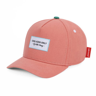 casquette-mini-kiss-hello-hossy-2-5-ans-rose-vert-face