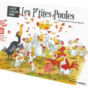 Cahier de Dessin Animé Petites Poules – 2 Histoires