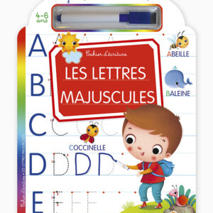 Cahier Effaçable les Lettres Majuscules