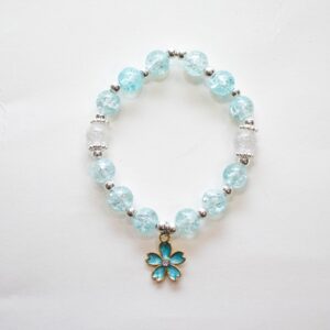 Bracelet Pivoine Bleu