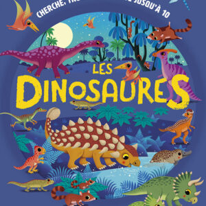 Cherche, Trouve et Compte Jusqu’à 10 Les Dinosaures