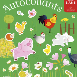 Cahier Autocollant Les Animaux