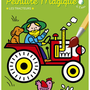 Peinture Magique à l’eau Les Tracteurs