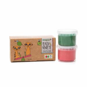 Pate à Modeler Bio rouge/vert