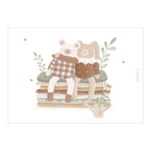 Carte “Doudous Sur Matelas Brindilles”