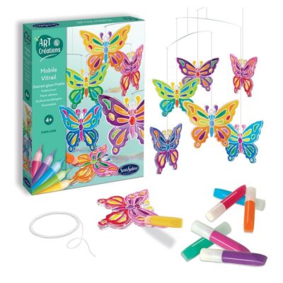 Coffret Mobile Vitrail Papillons – Image 2