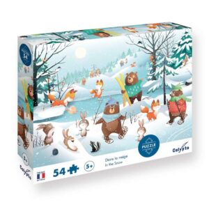 Puzzle Dans la Neige 54 pcs