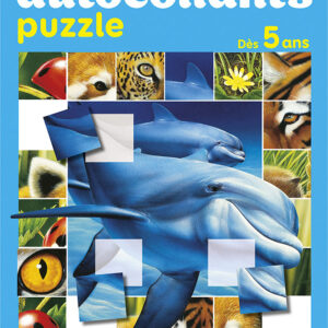 Cahier Autocollant Puzzle Dauphin