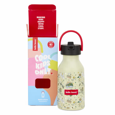 gourde-mountain-ride-hello-hossy-modele-mountain-ride-isotherme-350-ml-chez-oh-papillou-boite