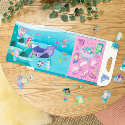 pochette-aimant-univers-sirene-tiger-tribe-des-3-ans-chez-oh-papillou-contenu