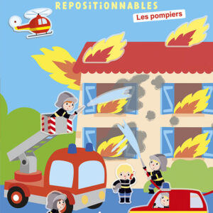 Autocollant Repositionnable les Pompiers