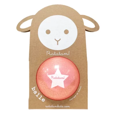 balle-de-manipulation-summer-rose-10-cm-ratatam-chez-oh-papillou-boite