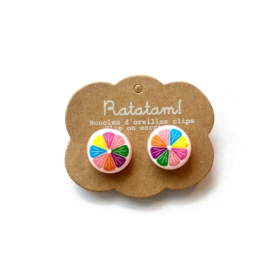 boucle-d-oreille-clip-pamplemousse-ratatam-chez-oh-papillou